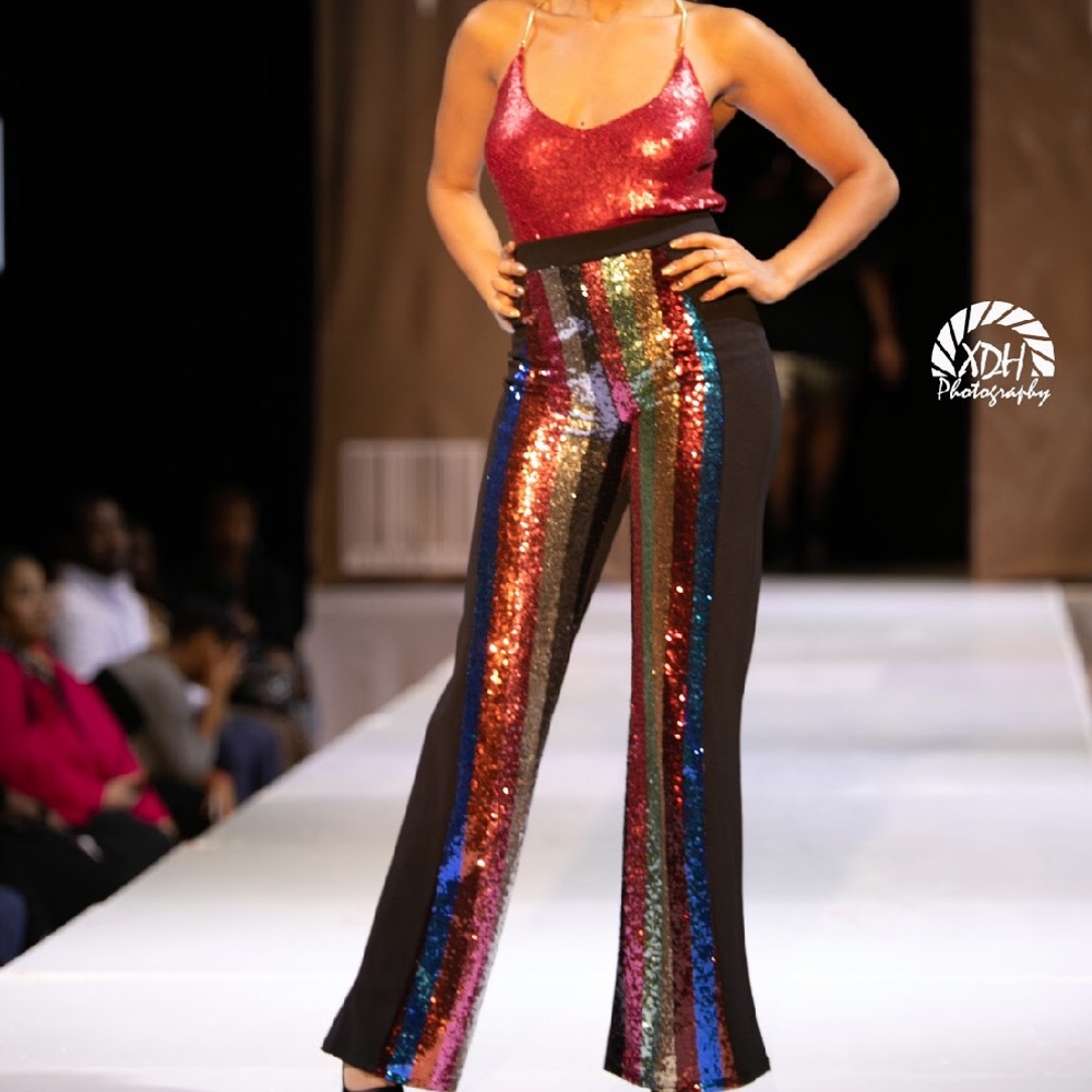 Fancee Life Style Studio FESTIVE SEQUIN High Waist